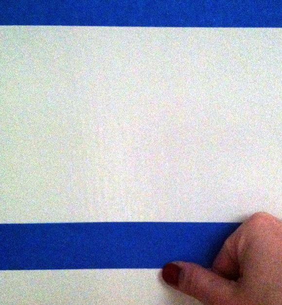 Little Green Notebook How to Paint Perfectly Crisp and Straight Lines on Walls